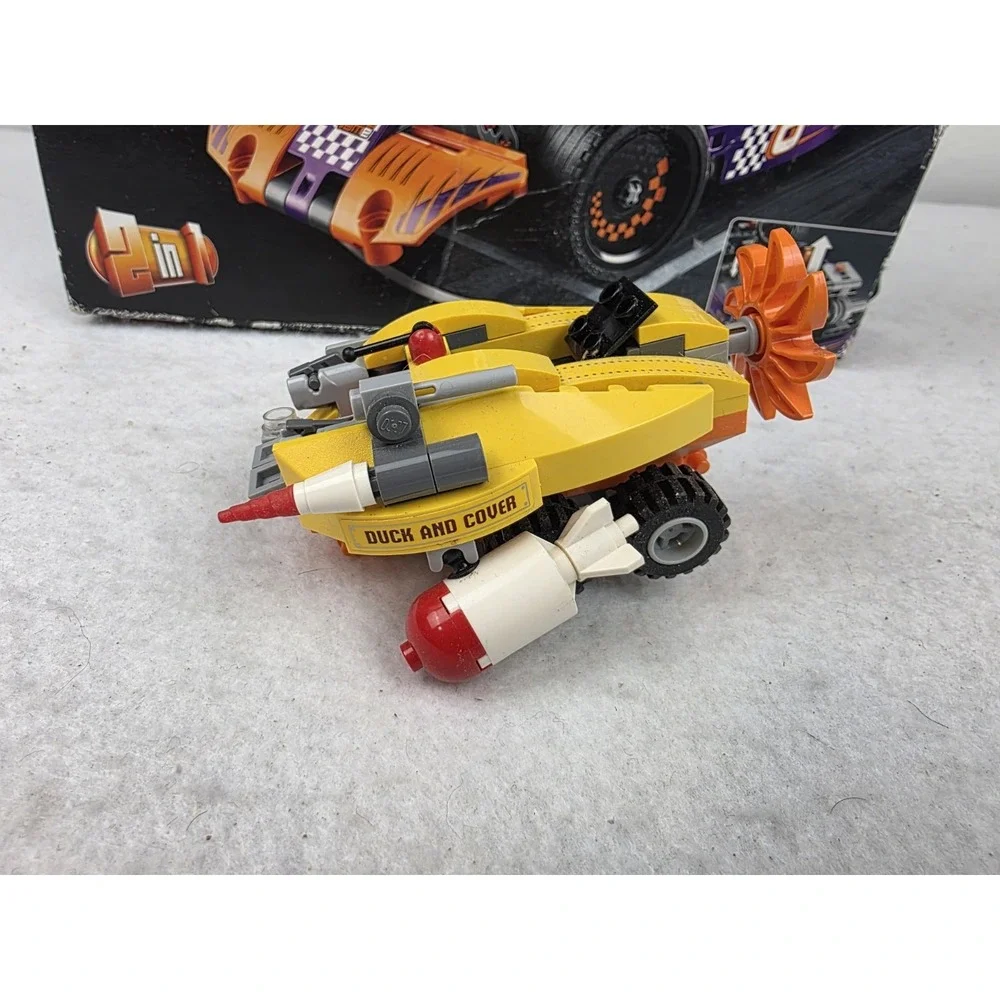 Incomplete Lego Batman Batmobile Penguin Duckmobile Technic Box *FOR PIECES/READ